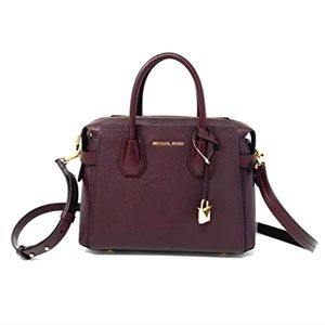 💜New Michael Kors 💜 Mercer Barolo Belted Satchel, NWT